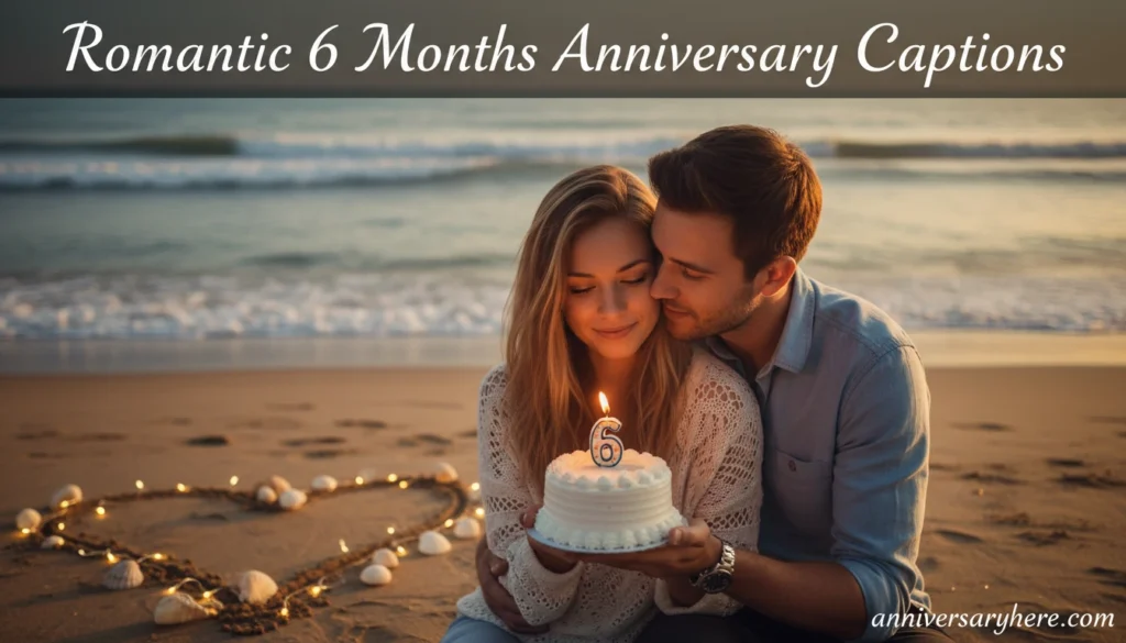 Romantic 6 Months Anniversary Captions