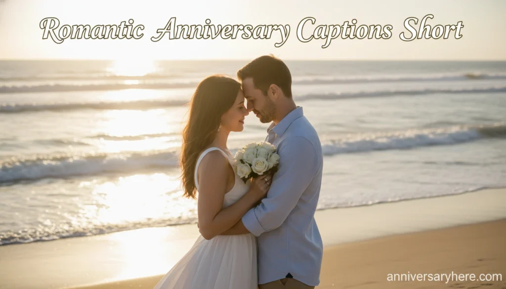 Romantic Anniversary Captions Short