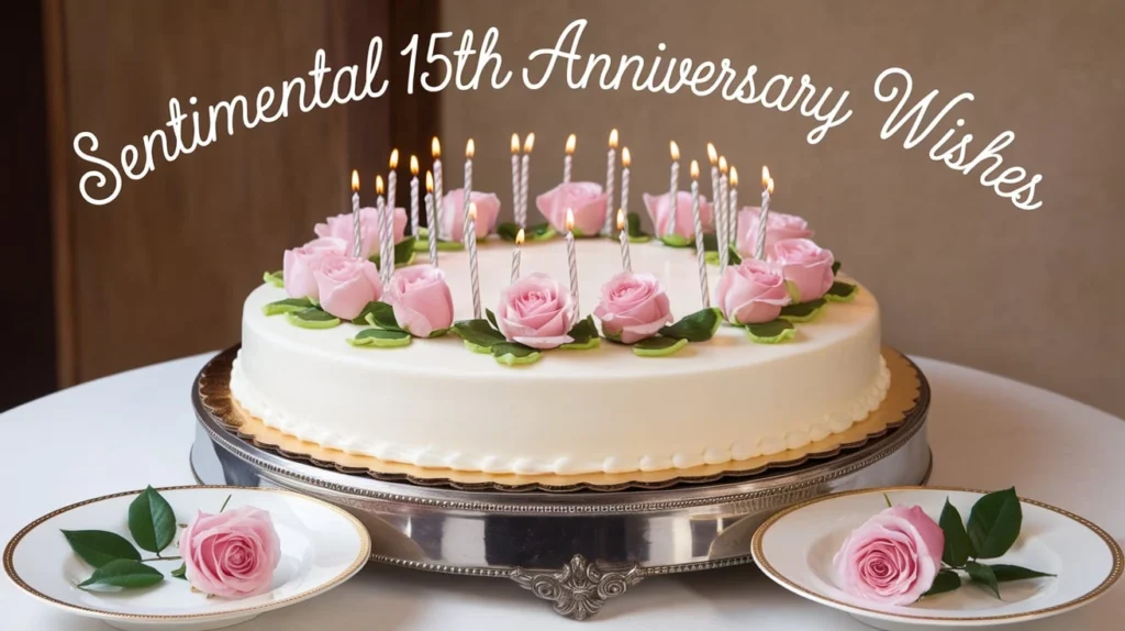 Sentimental 15th Anniversary Wishes