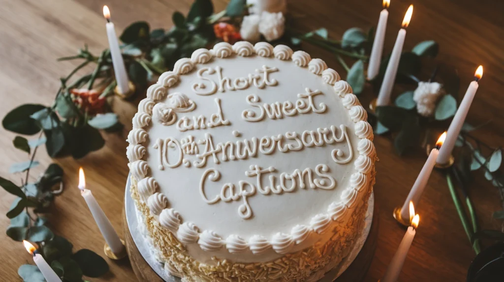 Short and Sweet 10th Anniversary Captions