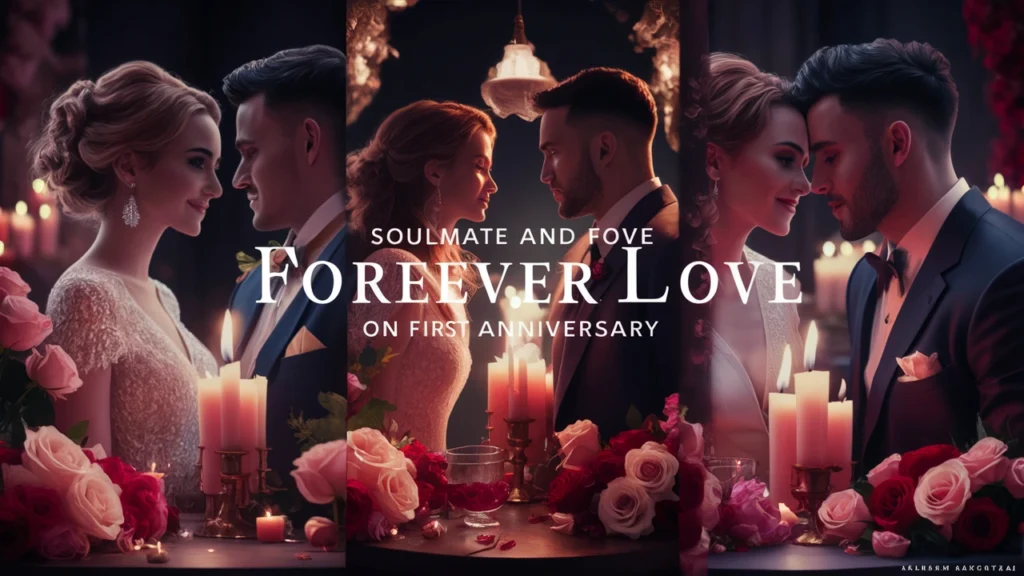 Soulmate and Forever Love Captions on First Anniversary