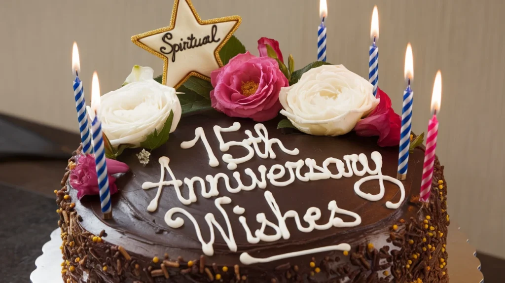 Spiritual 15th Anniversary Wishes