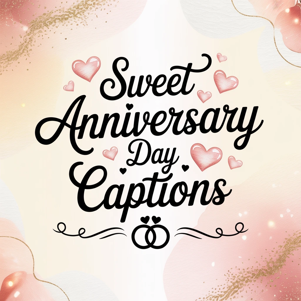 Sweet Anniversary Day Captions