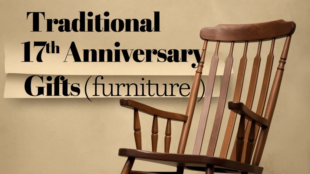 Traditional 17th Anniversary Gifts (Furniture)