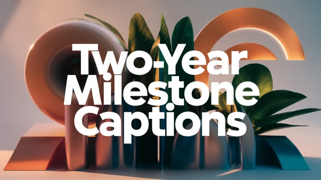 Two‑Year Milestone Captions