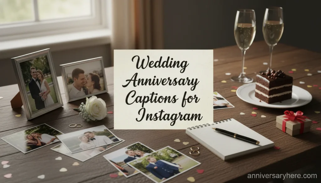 Wedding Anniversary Captions for Instagram