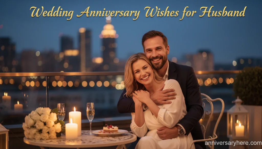 Wedding Anniversary Wishes for Husband