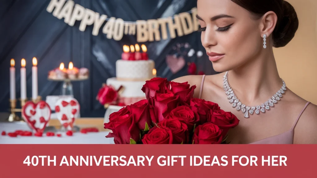 40th Anniversary Gift Ideas for Her