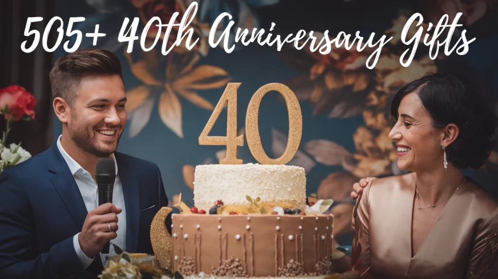505+ 40th Anniversary Gifts