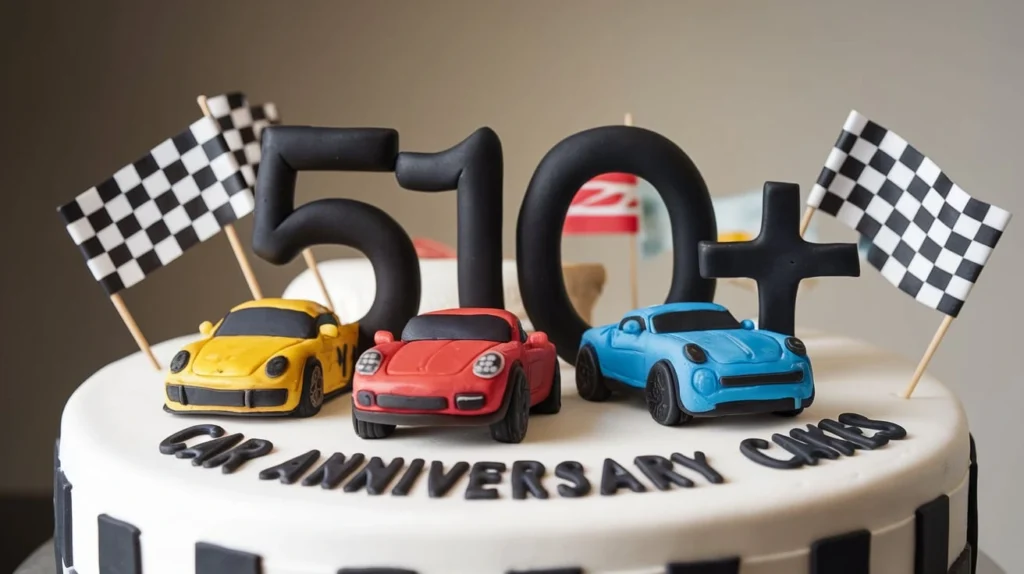 510+ Car Anniversary Cakes