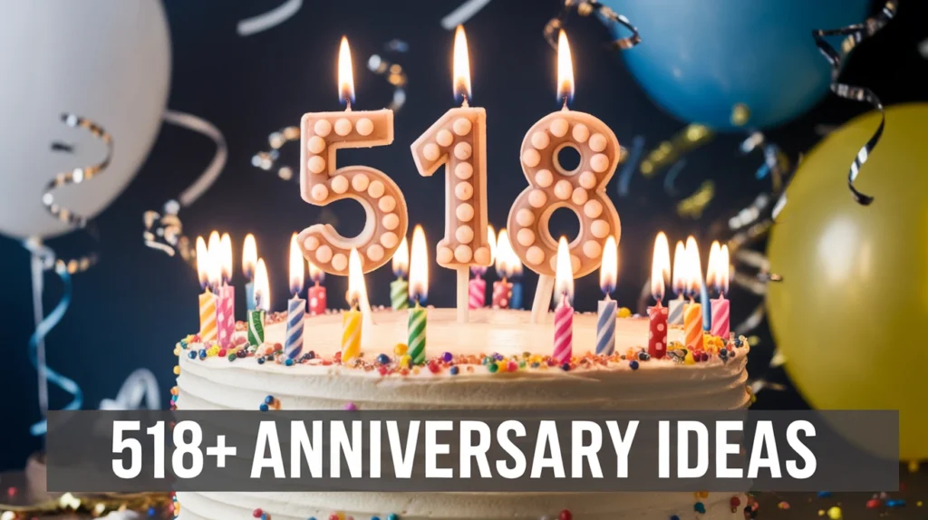518+ Anniversary Ideas