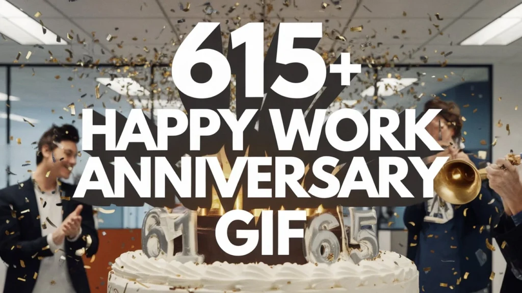 615+ Happy Work Anniversary GIF