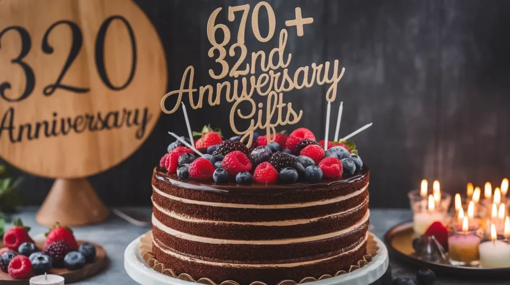 670+ 32nd Anniversary Gifts