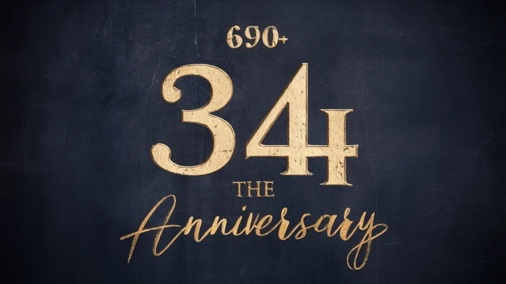 690+ 34th Anniversary Gifts