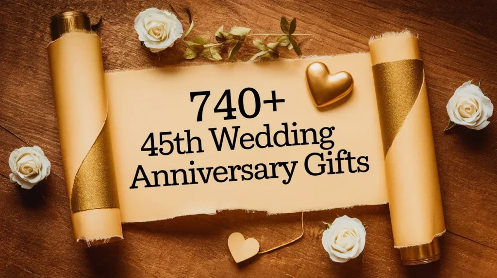 45th Wedding Anniversary Gifts