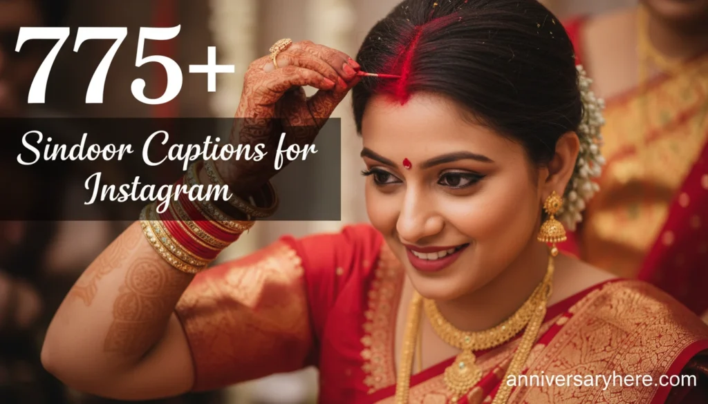 Sindoor Captions for Instagram