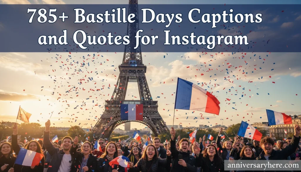Bastille Days Captions and Uotes for Instagram