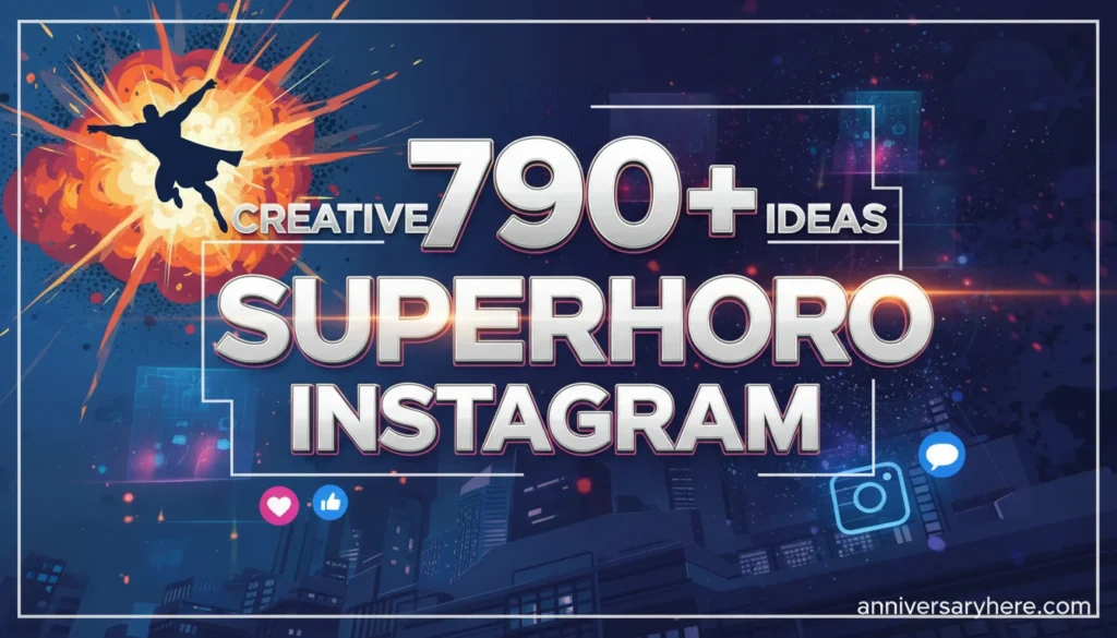 Creative Ideas Superhero Instagram