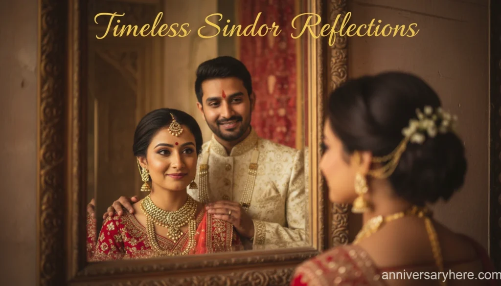Timeless Sindoor Reflections