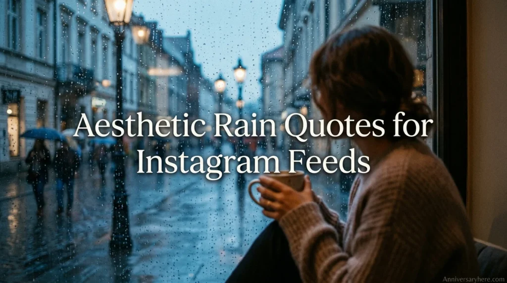 Aesthetic Rain Quotes for Instagram Feeds