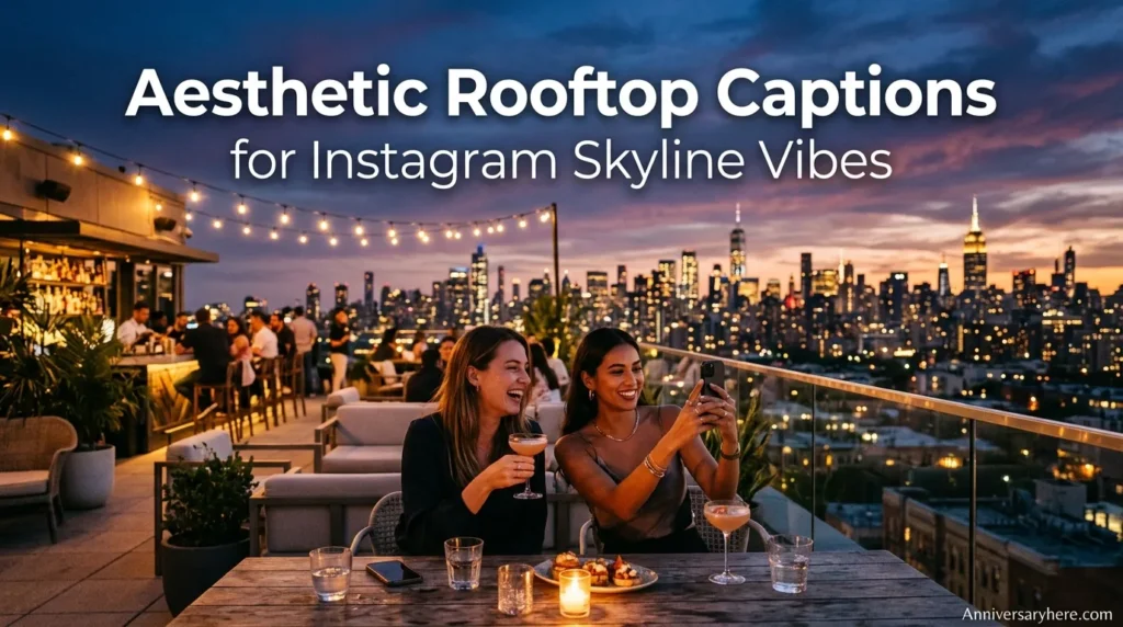 Aesthetic Rooftop Captions for Instagram Skyline Vibes