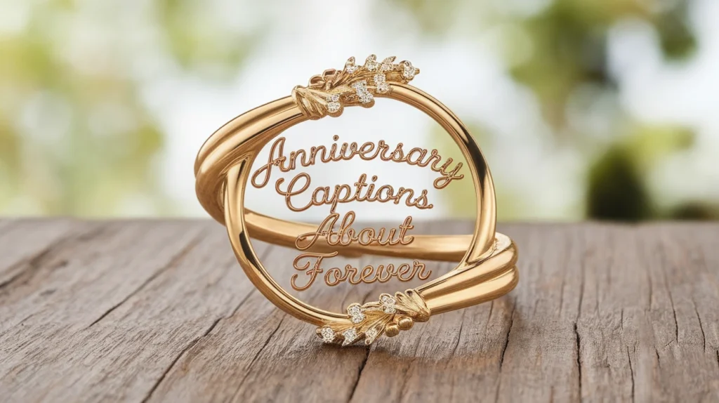 Anniversary Captions About Forever