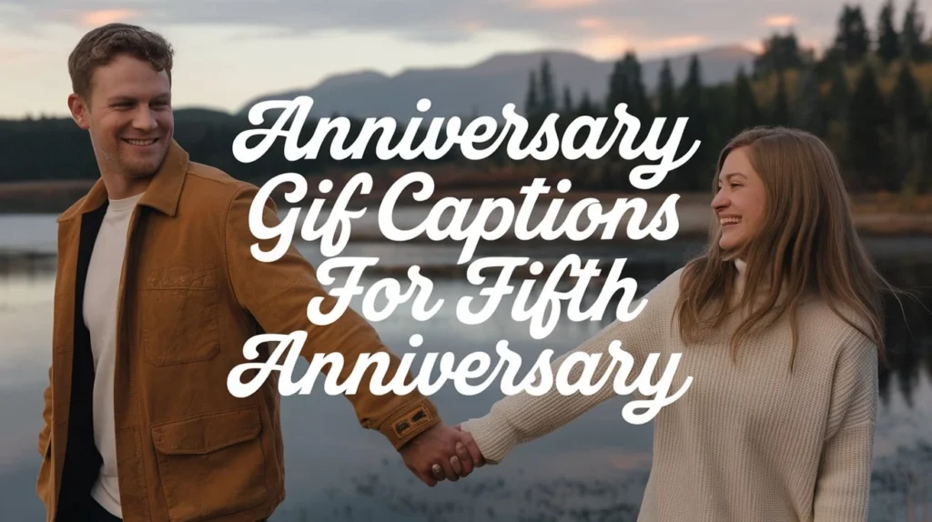 Anniversary GIF Captions for Fifth Anniversary