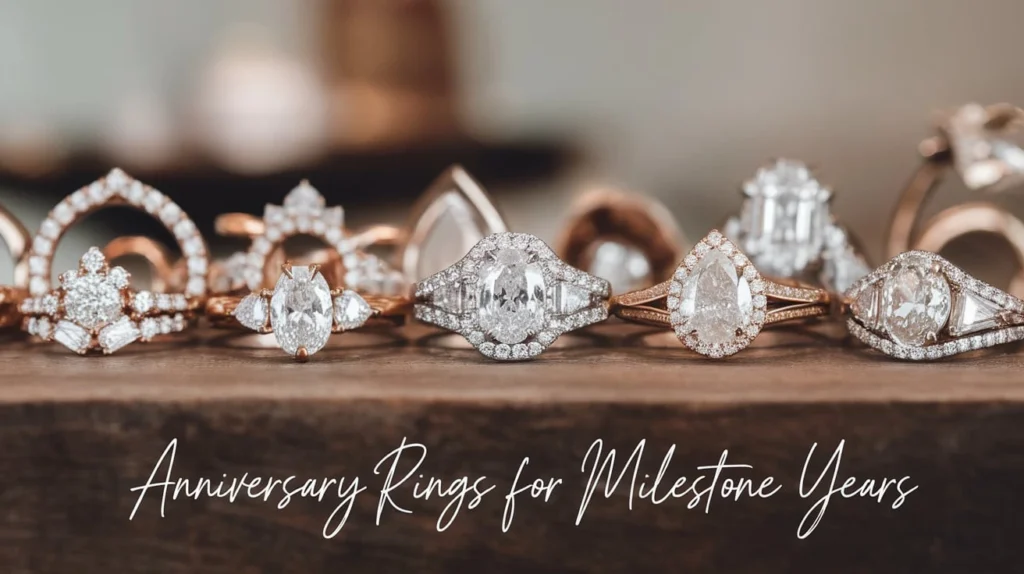 Anniversary Rings for Milestone Years