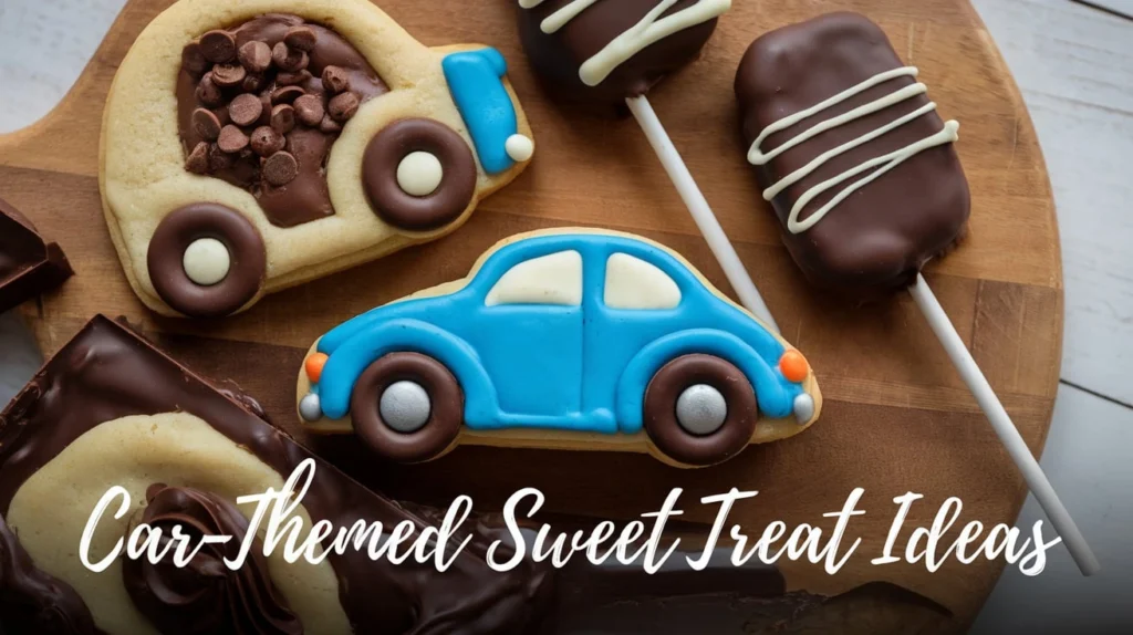 Car-Themed Sweet Treat Ideas