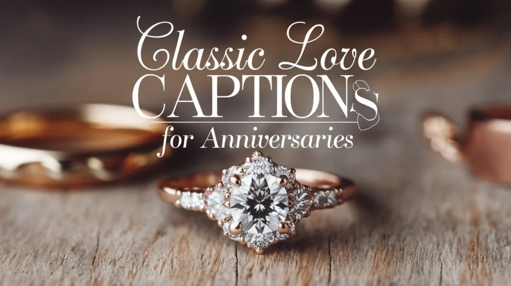 Classic Love Captions for Anniversaries
