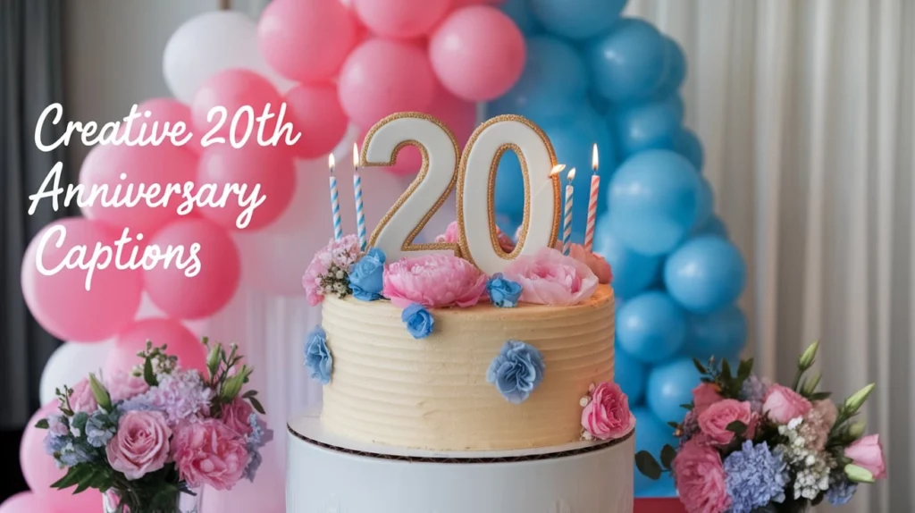 Creative 20th Anniversary Captions