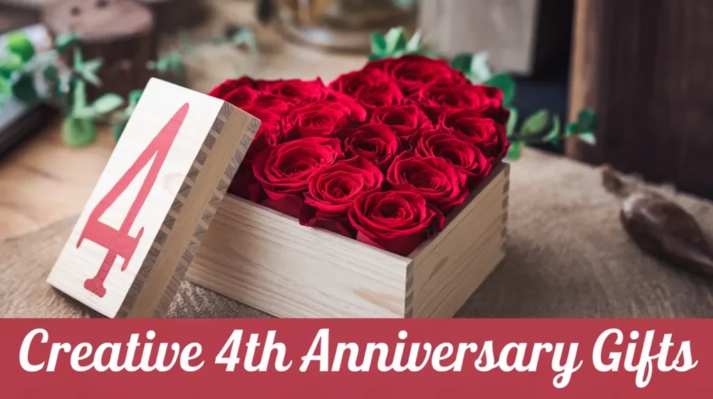 Creative 4th Anniversary Gifts