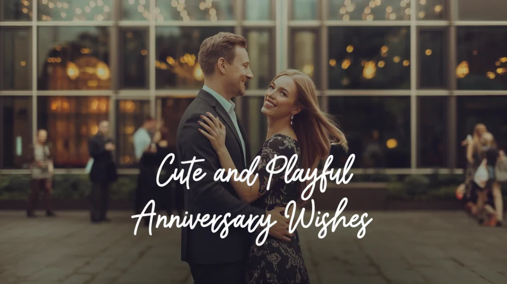 Cute and Playful Anniversary Wishes