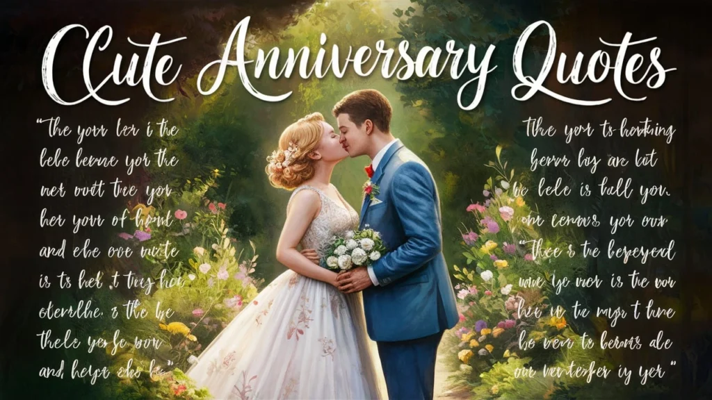 Cute Anniversary Quotes