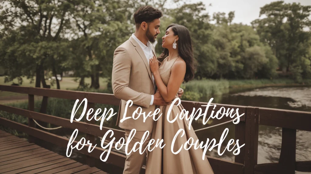 Deep Love Captions for Golden Couples