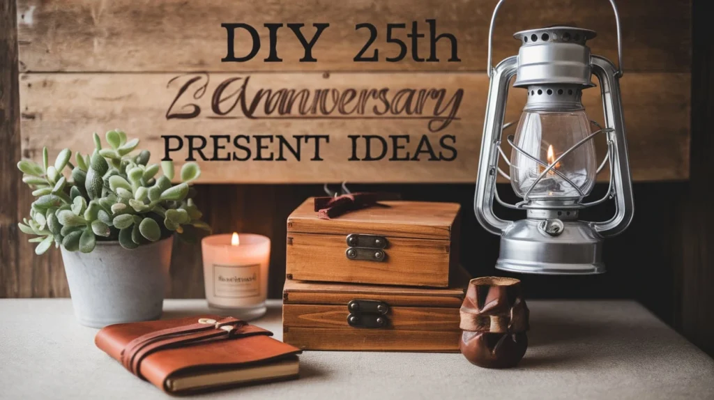 DIY 25th Anniversary Present Ideas