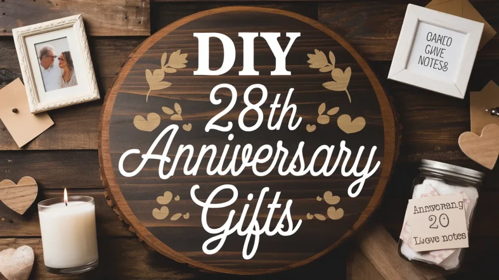 DIY 28th Anniversary Gifts