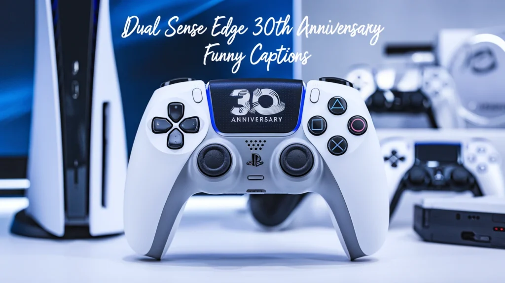 Dual Sense Edge 30th Anniversary Funny Captions