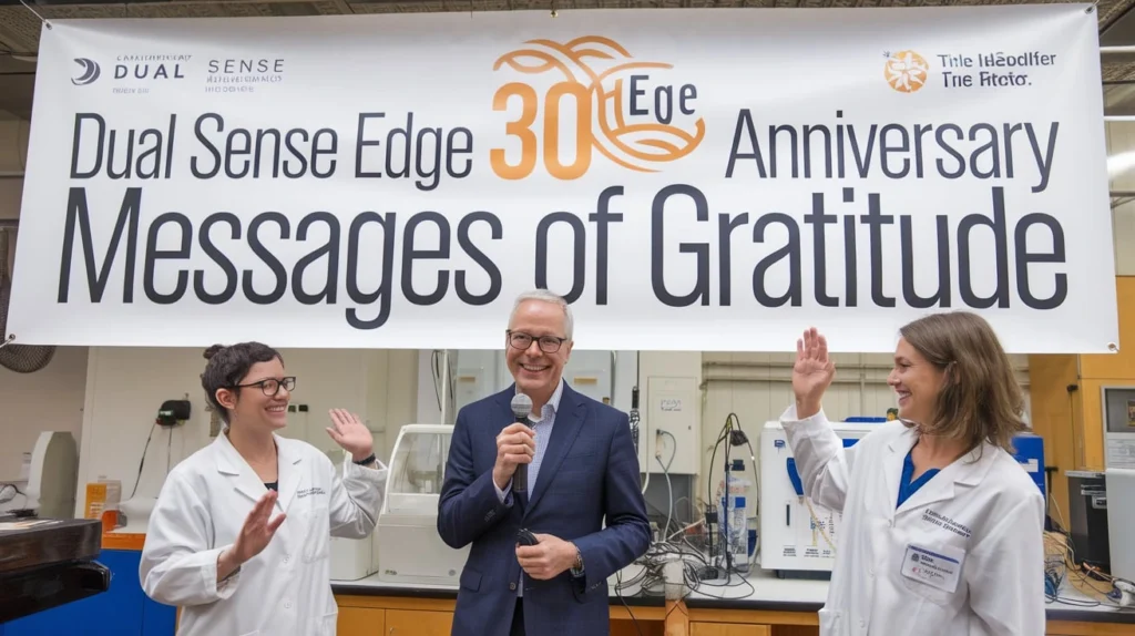 Dual Sense Edge 30th Anniversary Messages of Gratitude