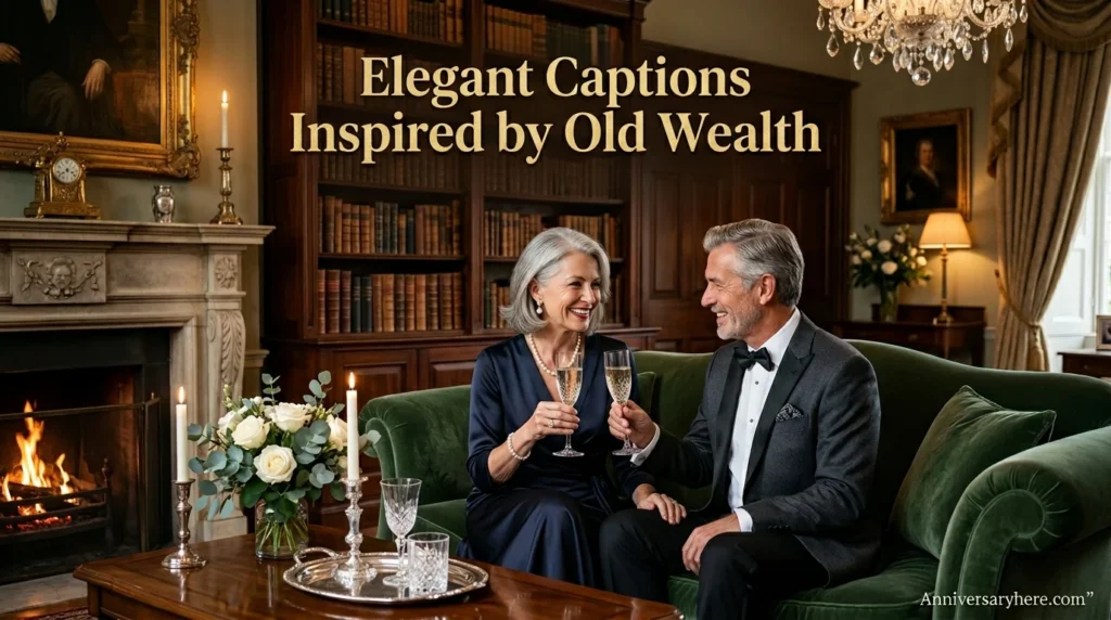 Elegant Captions Inspired by Old Wealth