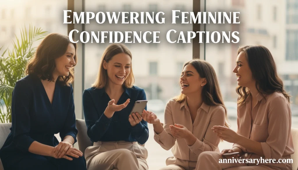 Empowering Feminine Confidence Captions
