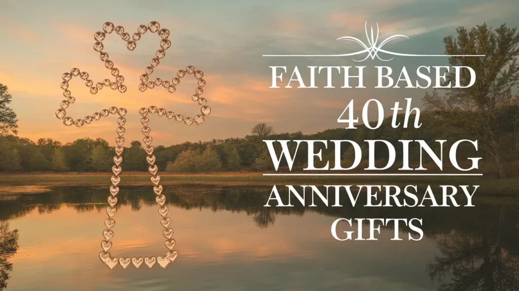 Faith Based 40th Wedding Anniversary Gifts