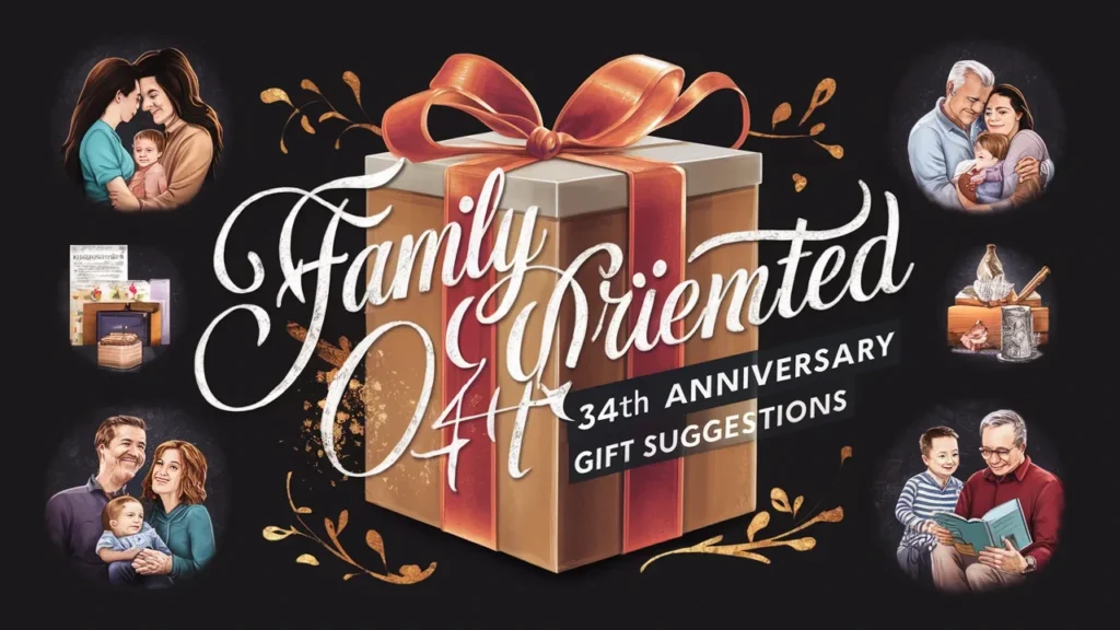 Family Oriented 34th Anniversary Gift Suggestions
