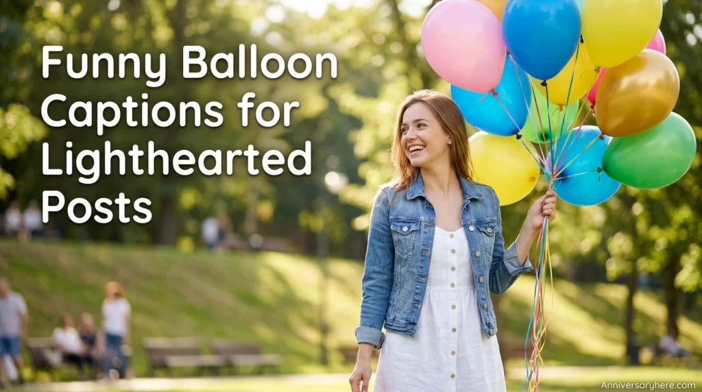 Funny Balloon Captions for Lighthearted Posts