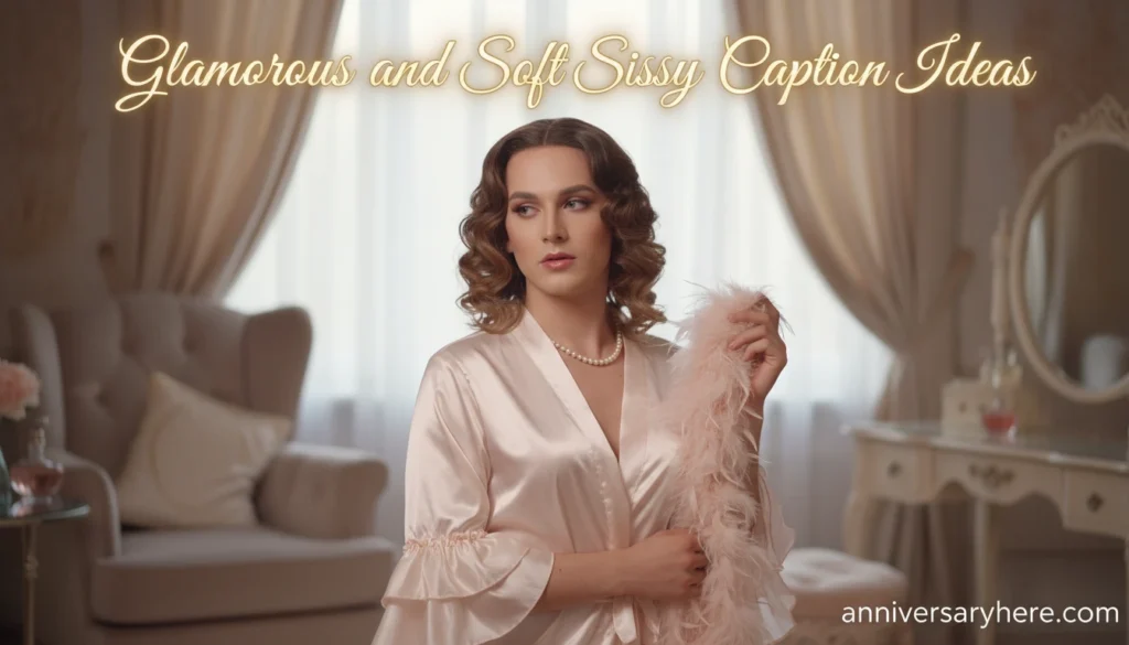 Glamorous and Soft Sissy Caption Ideas