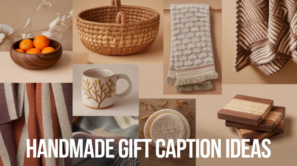 Handmade Gift Caption Ideas