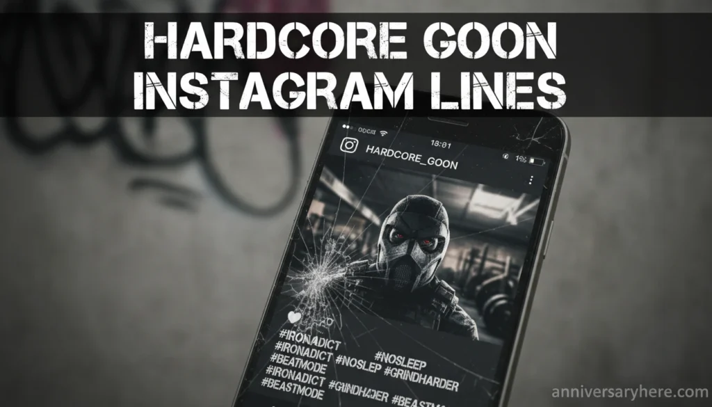 Hardcore Goon Instagram Lines