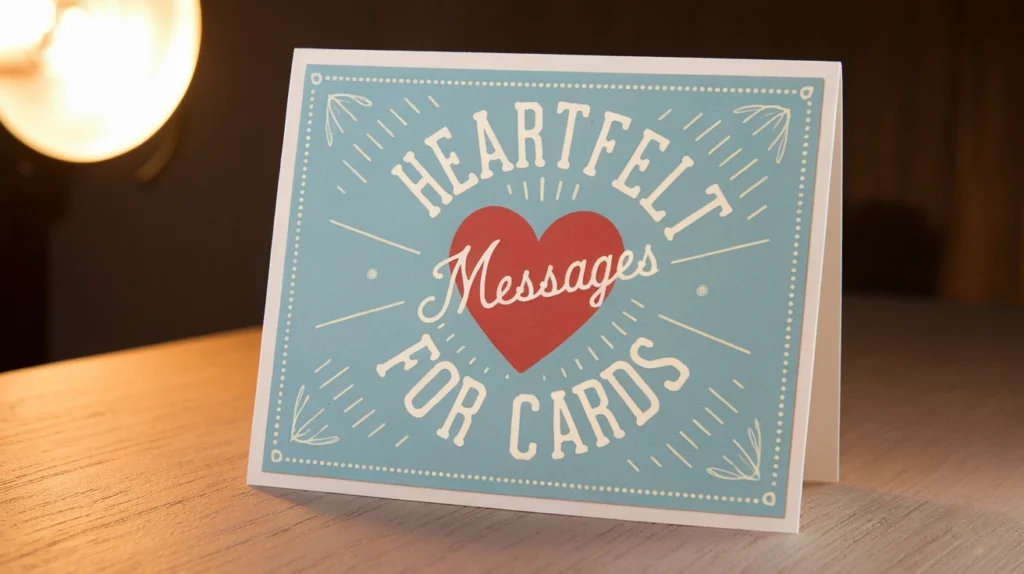 Heartfelt Messages for Cards