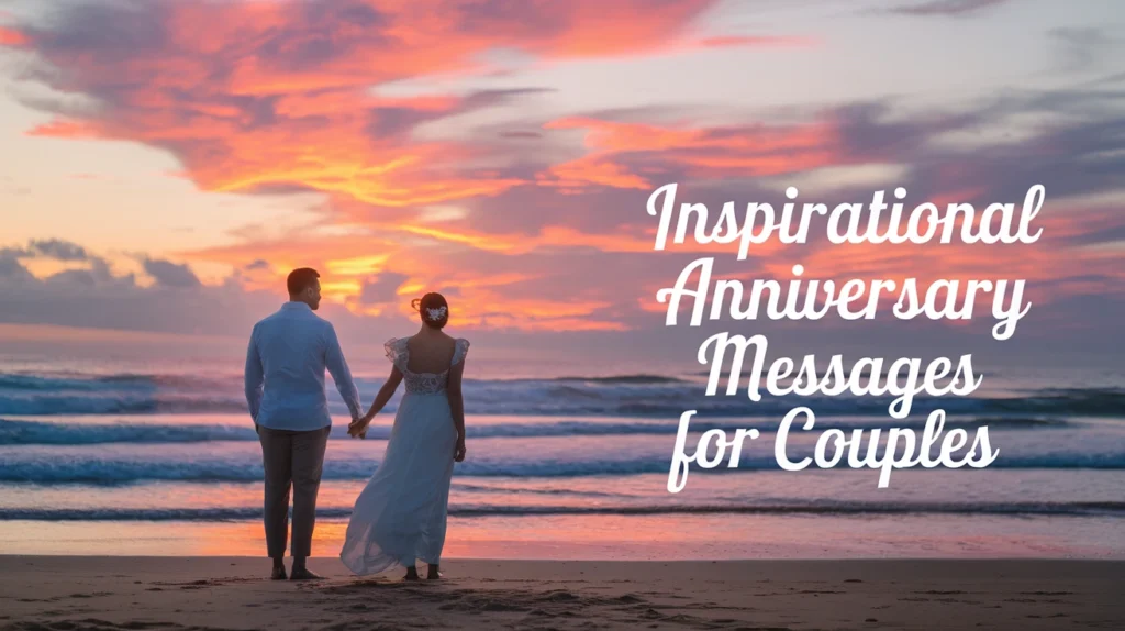 Inspirational Anniversary Messages for Couples