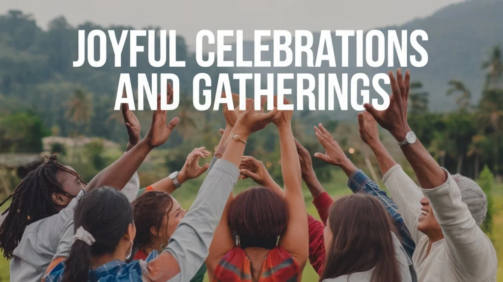 Joyful Celebrations and Gatherings